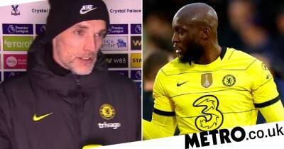 Thomas Tuchel - Paul Merson - Thomas Tuchel reacts to woeful Romelu Lukaku stat as Chelsea scrape past Crystal Palace - metro.co.uk -  Chelsea