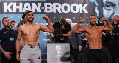 Kell Brook - Amir Khan vs Kell Brook LIVE: Boxing updates, live stream, undercard results - msn.com - Britain - Manchester