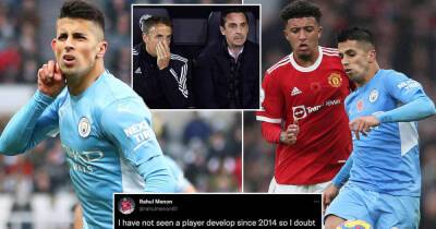 Red Devils - Gary Neville - Manchester United opted against signing Manchester City's Joao Cancelo - msn.com - Manchester - Portugal - county Valencia - county Woodward