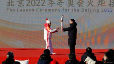 Winter Games - Summer Games - Torch begins three-day trek past iconic Beijing landmarks - channelnewsasia.com - China - Beijing - county Forest - Greece -  Zhangjiakou - county Park