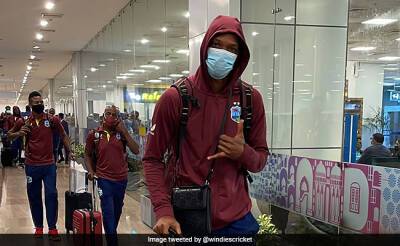 Watch: West Indies Arrive In Ahmedabad For ODI Series Against India