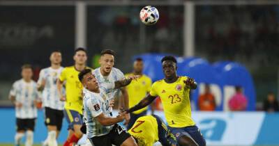 Soccer-Martinez goal gives Argentina 1-0 win over Colombia