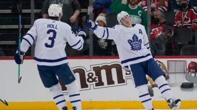 Jack Campbell - Jack Hughes - Marner records 4 points as Leafs blowout Devils - cbc.ca - state New Jersey