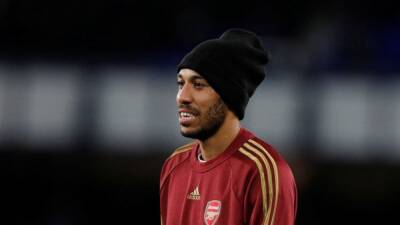 Joan Laporta - Pierre-Emerick Aubameyang - Mikel Arteta - Leaving Arsenal without a real good-bye 'hurts', says Aubameyang - channelnewsasia.com - Britain - Spain - Gabon - parish Cameron - county Moore