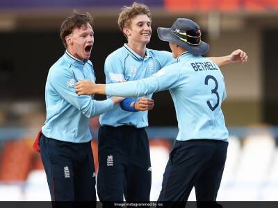 Watch Highlights: Three Wickets In Penultimate Over, England Snatch Dramatic Win vs Afghanistan To Reach U-19 World Cup Final After 24 Years - sports.ndtv.com - South Africa - Afghanistan
