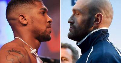 Anthony Joshua - Oleksandr Usyk - Frank Warren - Tyson Fury went ‘berserk’ after last-minute Anthony Joshua demand over step aside deal - msn.com - Britain - Ukraine - Saudi Arabia