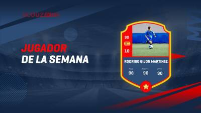 Conoce a Rodrigo Gijón Martínez, jugador de la semana Scouz by AS - en.as.com