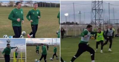 Oleksandr Usyk - Video emerges of Oleksandr Usyk playing football as he's set to play for Ukrainian side - msn.com - Ukraine