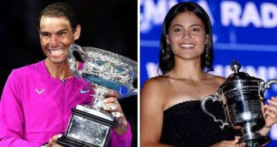 Rafael Nadal snubbed for Novak Djokovic on major award list as Emma Raducanu nominated