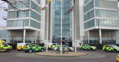 Air ambulance lands in Cardiff Bay as man found with injuries - live updates - walesonline.co.uk