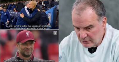 Jurgen Klopp - Marcelo Bielsa - Leeds United - Pep Guardiola - Pep Guardiola vs Jurgen Klopp: Marcelo Bielsa explains the key difference between them - givemesport.com - Manchester - Argentina - Liverpool