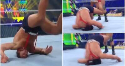 WWE Elimination Chamber: Madcap Moss lands on his neck in scary spot during Drew McIntyre match