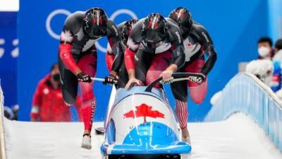 Watch Justin Kripps and Canada's men's 4-man bobsleigh team race for a Olympic medal in Beijing