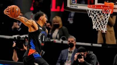 Star Game - NBA All-Star 2022 - Experts' picks for the dunk, 3-point, skills contests and All-Star Game - espn.com - county Cleveland -  Karl-Anthony - Israel - county Cavalier