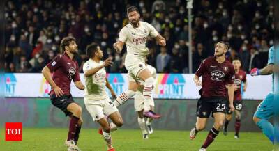 Rebic avoids embarrassment for AC Milan, AS Roma's Mourinho sent off in Verona draw