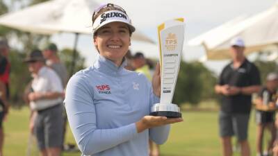 Hannah Green - Hannah Green creates golf history with victory in mixed-gender tournament at TPS Murray River - abc.net.au - Australia - New Zealand