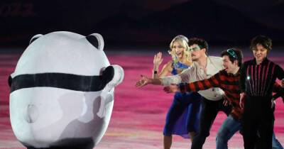 Olympics-Figure skating-Skaters bid farewell to Beijing Games with sparkle-filled show