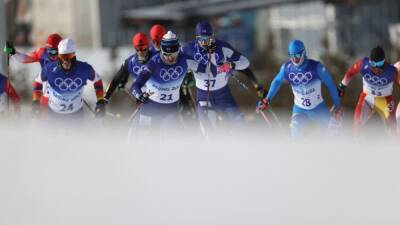 Olympics - Cross-country skiing - Finn Remi suffers frozen penis in mass start race
