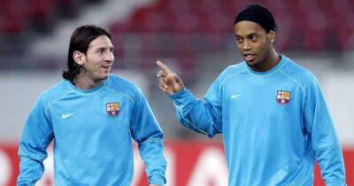 Throwback: Teenage Messi shows off outrageous skills with Ronaldinho