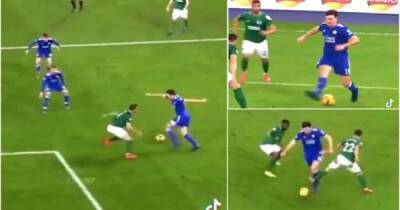 Footage of Harry Maguire tearing it up on the left wing from 2019 has gone viral