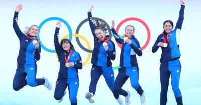 Winter Olympics day 16: GB win women’s curling gold before closing ceremony – live!