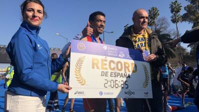 Lamdassem bate el récord de España de maratón en Sevilla - en.as.com