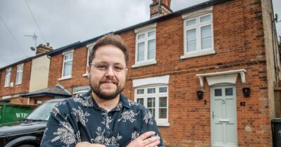 Dad doubles the value of his house with DIY efforts and saves £75,000 in tradesmen fees