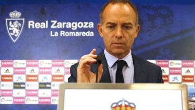 REAL ZARAGOZA Lapetra dimite como presidente del Real Zaragoza