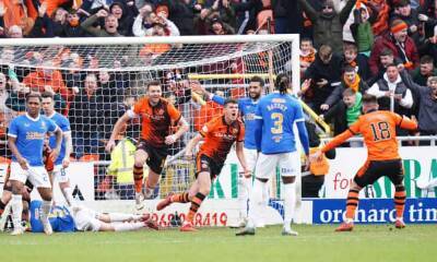 Rangers draw with Dundee United despite second-half dominance