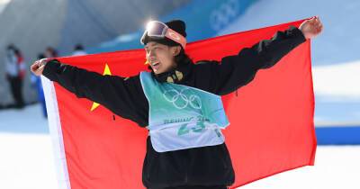 Su Yiming - Snowboard men's big air final run 2 - Featuring Su Yiming - Beijing 2022 Winter Olympics review and highlights - olympics.com - Usa - Beijing - Taiwan