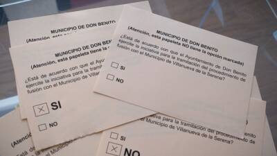 Don Benito y Villanueva de la Serena: referéndum, votación y última hora hoy, en directo
