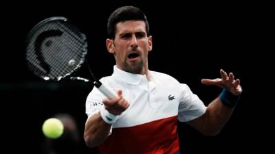 Djokovic says he's at his 'peak' returning to tour in Dubai