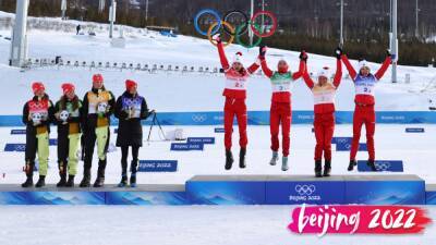 Russian, German cross-country skiers accused of using banned wax lubricant at Winter Olympics