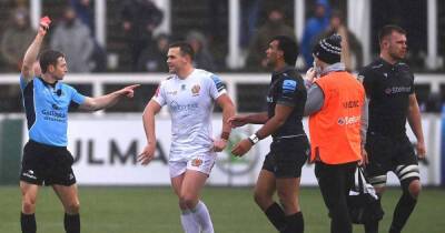 Rob Baxter - Dean Richards tears into officials after 14-man Newcastle are pipped by Exeter Chiefs - msn.com - county Park