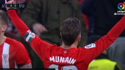 La trituradora del Athletic quedó patente en el 4-0: gran gol de Muniain y la Real mirando