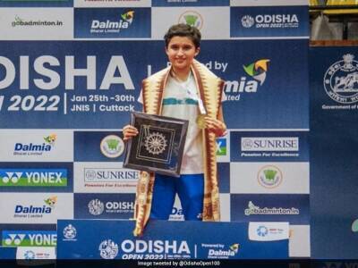 Unnati Hooda, 14, Claims Odisha Open Super 100 Women's Singles Title - sports.ndtv.com - India - Sri Lanka