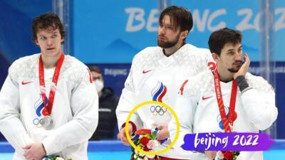 Russian’s podium refusal after losing ice hockey gold to country of his birth at Beijing 2022 Winter Olympics