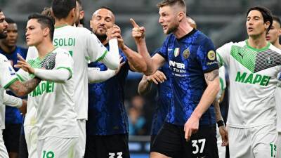 Serie A: Inter Milan Slump To Sassuolo Defeat To Miss Out On Top Spot