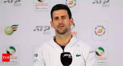 Lorenzo Musetti - Dubai Open: Novak Djokovic wants to make the most of opportunities - timesofindia.indiatimes.com - Serbia - Italy - Australia - Melbourne - Dubai -  Belgrade