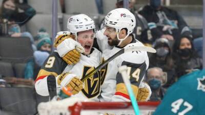 NHL roundup: Eichel scores first Vegas goal in win over Sharks