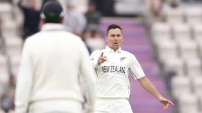 Kyle Jamieson - Trent Boult - Daryl Mitchell - Colin De-Grandhomme - Blair Tickner - Tom Latham - Gary Stead - Tom Blundell - Devon Conway - Matt Henry - Tim Southee - NZ paceman Boult ruled out of second South Africa test - channelnewsasia.com - South Africa - New Zealand - county Henry - county Mitchell