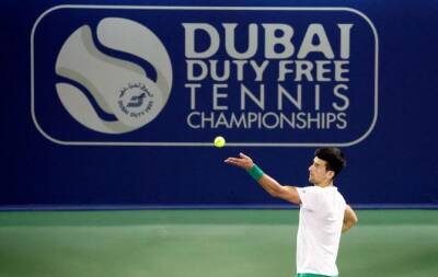 Novak Djokovic season set to start at Dubai Duty Free Tennis Championships