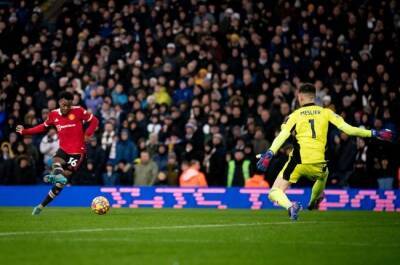 English FA to investigate after Man United's Elanga hit by object at Leeds