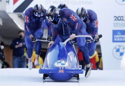 Thanet's Taylor Lawrence helps Team GB bobsleigh team finish sixth at Winter Olympics in Beijing