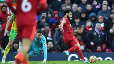 Jamie Carragher - Joel Matip - Juergen Klopp - Luis Díaz - Man City stumble raises prospect of another epic title duel - channelnewsasia.com - Manchester -  Norwich -  Man