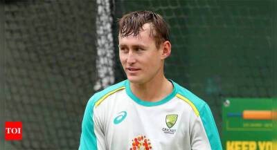 Watch: Marnus Labuschagne bats on innovative mat on his balcony to prepare for Pakistan tour - timesofindia.indiatimes.com - Australia - Pakistan