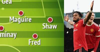 Fred impact might have given Manchester United a new strongest XI