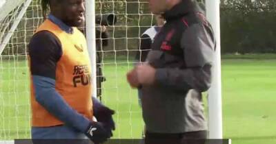 Allan Saint-Maximin sparks hope of Newcastle United return with training video