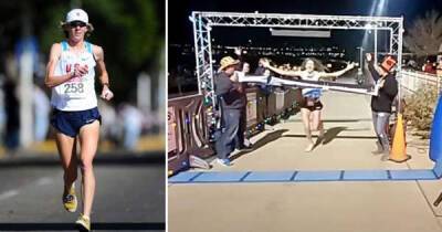 American ultra-runner Camille Herron easily beats male opponent to win 100 Mile Championships
