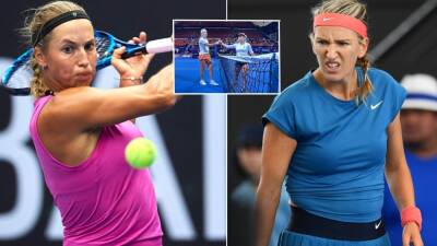 Qatar Open: Victoria Azarenka furiously lashes out at Yulia Putintseva for ‘cheating’